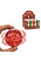Christmas Press Gyro Fidget Ball Toy – 360° Rotating Spinner for Stress Relief, Sensory Focus & Holiday Party Favors | Kinetic Desk Toy for Kids, Stocking Stuffers & Christmas Decor