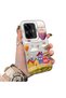 Realme C55 Compatible Silicone Edge Hard Back Case Balloon Patterned Lover Couple Phone Case