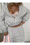 3-Ply Fleece Lined Hooded Bottom Top Set - 4