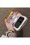 Poco F8 Pro 5g Compatible Silicone Edge Hard Back Case Balloon Pattern Lover Couple Phone Case - 4