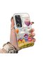 Vivo Y19S Compatible Silicone Edge Hard Back Case Balloon Pattern Couple Phone Case