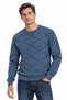 Men's Crew Neck Patterned Sweater