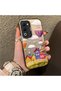 Oppo A5 4g Compatible Silicone Edge Hard Back Case Balloon Pattern Lover Couple Phone Case - 3