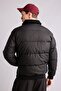 Men's Leather Coat and Jacket C5857Ax/Bk27 Black - 5