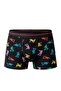 Boys' Fun Patterned Flexible Combed Cotton Boxer Set of 6 - 7