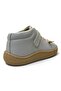 607 Orthopedic 100% Genuine Leather Unisex Children's Cream Barefoot Boots - 5