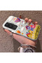 Vivo Y31 5g Compatible Silicone Edge Hard Back Case Balloon Pattern Couple Phone Case - 2
