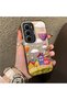 Infinix Hot 60 Pro Plus Compatible Silicone Edge Hard Back Case Balloon Pattern Couple Phone Case - 3