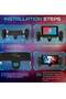 PG-9777SH Wireless RGB Mechanical Game Controller – Compatible with iPhone 15/14/13/12 (iOS 13.0+ MFI), Android Smartphones/Tablets (6.0+), PC, Nintendo Switch & PS3 | Linear Motor Vibration, Tu - 4