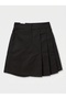 Girls' Elastic Pleated Cotton School Shorts Skirt - 3