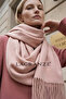 Extra Soft Textured Women's Scarf/ Shawl with Tassel Detail