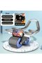 Automatic Rebound Abdominal Exercise Wheel – 2-in-1 Core Workout Roller with Safe Braking System, Dual Wheels for Stability, Knee Pad & Elbow Support – Eco-Friendly ABS/PVC, Supports 280lbs – - 5