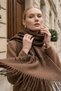 Extra Soft Textured Women's Scarf/ Shawl with Tassel Detail