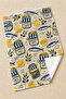 Sardine Market Sardine Canned and Olive Patterned Retro Mediterranean 2-Piece Kitchen Towel Set 35X55 - 6