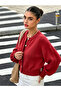 Heart-Shaped Gold Buttoned Basic Knitwear Women's Cardigan - 2
