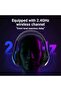 H-01 2.4G Wireless Gaming Headset – Virtual 7.1 Surround Sound, Low-Latency Triple-Mode Connectivity (2.4G/BT 5.4/Wired), Retractable Noise-Canceling Mic, 40mm Drivers, Lightweight Ergonomic Des - 4