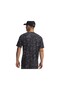 Men's Black-Black Ua Abc Camo Ss Tshirt - 2