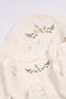 100% Cotton Newborn Baby Girl Hospital Discharge Set - 10-Piece Baby Set with Floral Embroidery and Baby Collar - 4