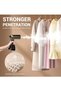 Portable Clothes Steamer 1500W Handheld Garment Steamer – 30s Fast Heat Up, 350ml Detachable Water Tank, Powerful Fabric Wrinkle Remover, 360° Anti-Spill, 30 Min Continuous Steam, Travel & Ho - 5