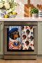 Bonjour Dachshund Bereli Sausage Dog and Coffee Patterned French Retro 2-Piece Kitchen Towel Set 35X55 - 3
