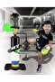 Heavy Duty Freestanding Punching Bag for Adults & Kids – Adjustable Height Boxing Reaction Target with Speed Ball, Swing Arm & Sandbag | Shock-Absorbing Suction Base | Home Gym, MMA, Fitness Training - 6