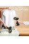 Portable Clothes Steamer 1500W Handheld Garment Steamer – 30s Fast Heat Up, 350ml Detachable Water Tank, Powerful Fabric Wrinkle Remover, 360° Anti-Spill, 30 Min Continuous Steam, Travel & Ho - 3
