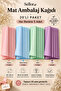 20 Pack Matte Flower Wrapping Paper 57X57 cm Powder Blue Mint Lilac Bouquet Gift Packaging