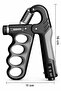 Adjustable Hand Spring 5-100 kg Hand Wrist Forearm and Grip Exercise Tool with Counter - 7