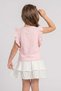 Dmb girl love written bodysuit skirt set dmb-9882 - 3