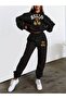 Women's Hello Bear Dft Printed Hooded Tracksuit Set
