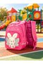 Orthopedic embroidered plush figure elementary school middle school girl's school bag set lunch bag - 3
