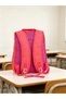 Orthopedic embroidered plush figure elementary school middle school girl's school bag set lunch bag - 3