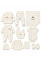 100% Organic Cotton 10-Piece Hospital Discharge Bodysuit Set