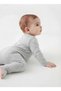 Unisex Baby Romper Long Sleeve Snap Fastener Lycra Soft Newborn Baby Romper - 3