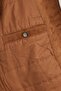 Men's Relax Fit Comfortable Cut Stand Collar Zippered Lined Suede Look Knitwear Brown Coat with Sleeve Pockets - 6