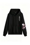 Plum Blossom Printed Hoodie Sweatshirt 100% Cotton |   Supriz with a Gift
