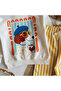 Boy's Dog Printed 100% Cotton Yellow Striped Suit - 4