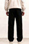 Men's Oversize Sweatpants with Knee Piping Detail, Wide Legs, Comfortable Fit - 2