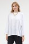 Women's Oversize Fit Crew Neck Long Sleeve Basic T-Shirt - 2