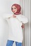 Women's Knitted Crew Neck Knitwear Tunic - 3