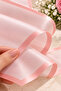 Powder Pink Floral Bouquet Packaging with Edges 57X57 cm Set of 4 Flower Packaging Materials - 5
