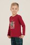Father - Son, 100% Cotton, Burgundy - Green, Holiday Party, Long Sleeve Pajama Set (the Sets Are Sold Separately.) - 4