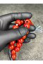 Very Old Wide Hole Collectible High-End Crimped Amber Prayer Beads - 3