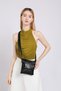 Cross Strap Mini Size Vertical Design Daily Phone and Market Bag Mink - 4