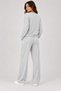 Women's Long Sleeve Sports Top and Bottom Set - 3