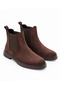 Women's Chelsea Boots Suede Elastic Casual Comfortable Sole Ankle Boots - 2