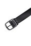 Men Leather Reversible Twist Buckle Belt - 3