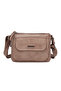 Daily Small Size Long Strap Women's Crossbody and Shoulder Bag Mink