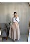 Women's Lined Long Skirt - 5