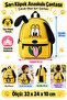 Yellow Dog Kindergarten School Bag Children's Backpack Preschool Daily Use 32 X 24 X 10 cm - 3